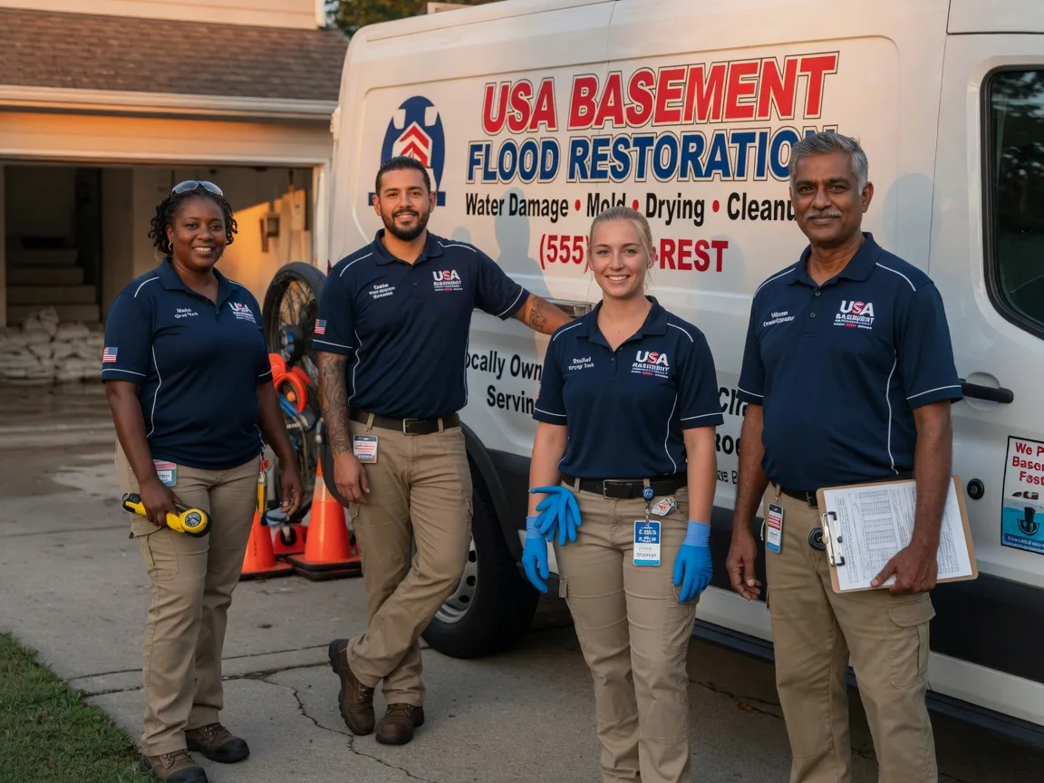 Basement Flood Cleanup company in Mcadoo, PA
